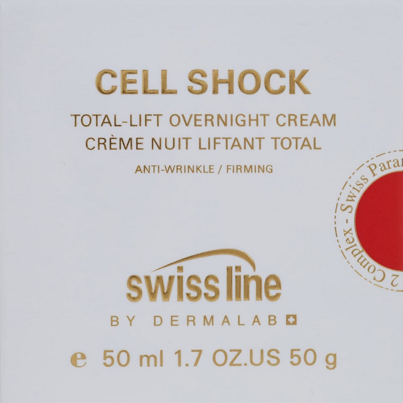 Kem trẻ hóa tế bào và nâng cơ toàn diện Swissline Total Lift Overnight Cream